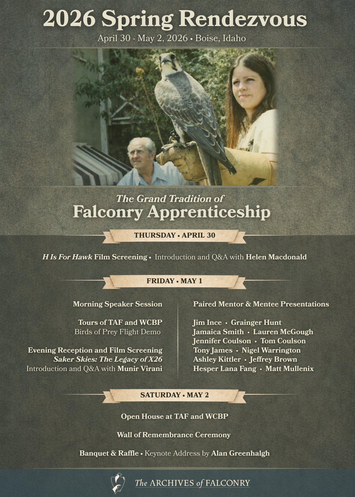 Spring Rendezvous - Click to view full schedule